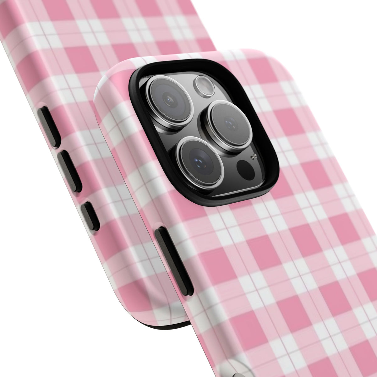 Pink Plaid - Protective Luxe Case