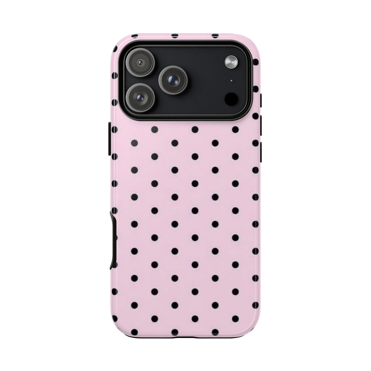Black Polka Dot -Protective Luxe Case