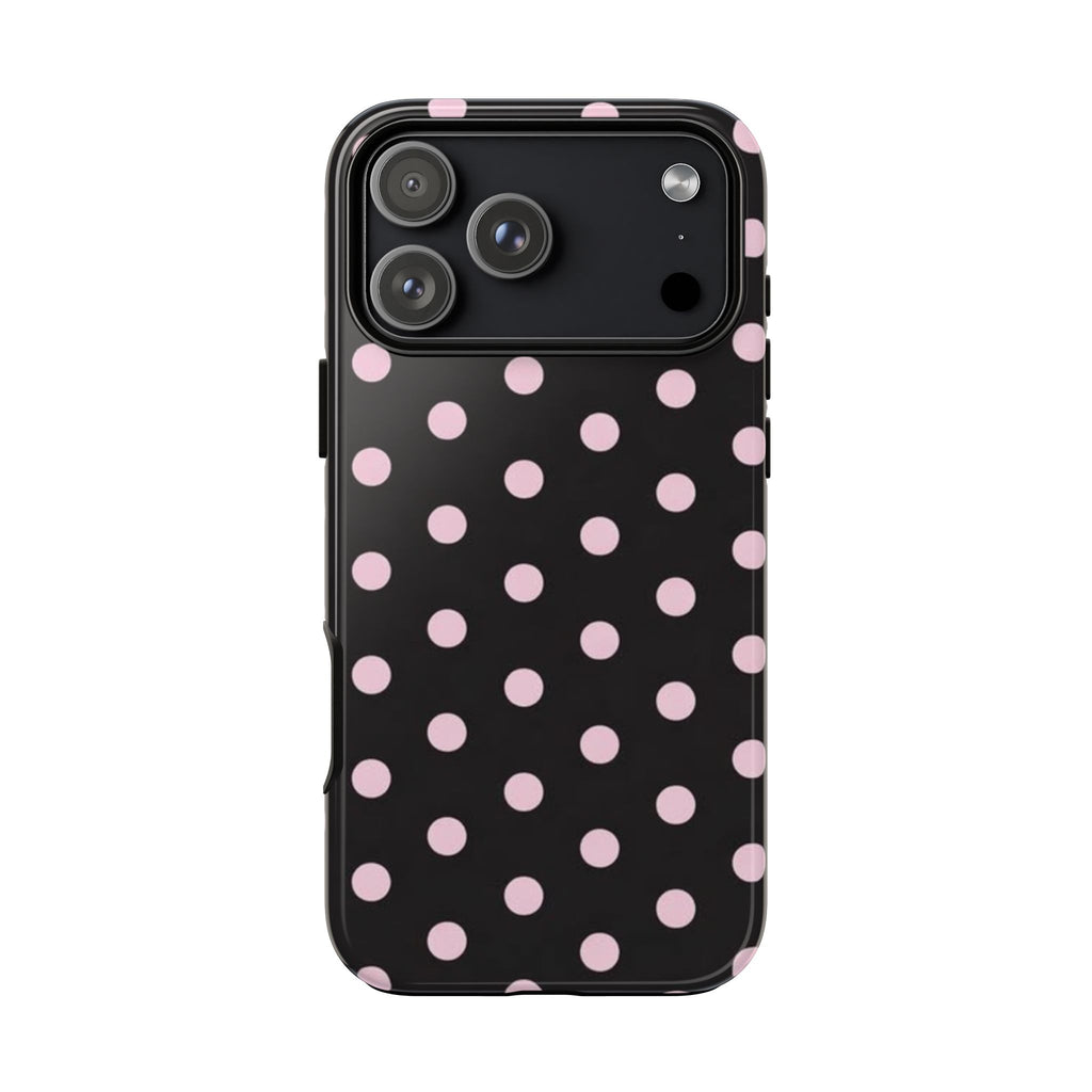 Pink Polka Dot - Protective Luxe Case