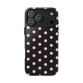 Pink Polka Dot - Protective Luxe Case