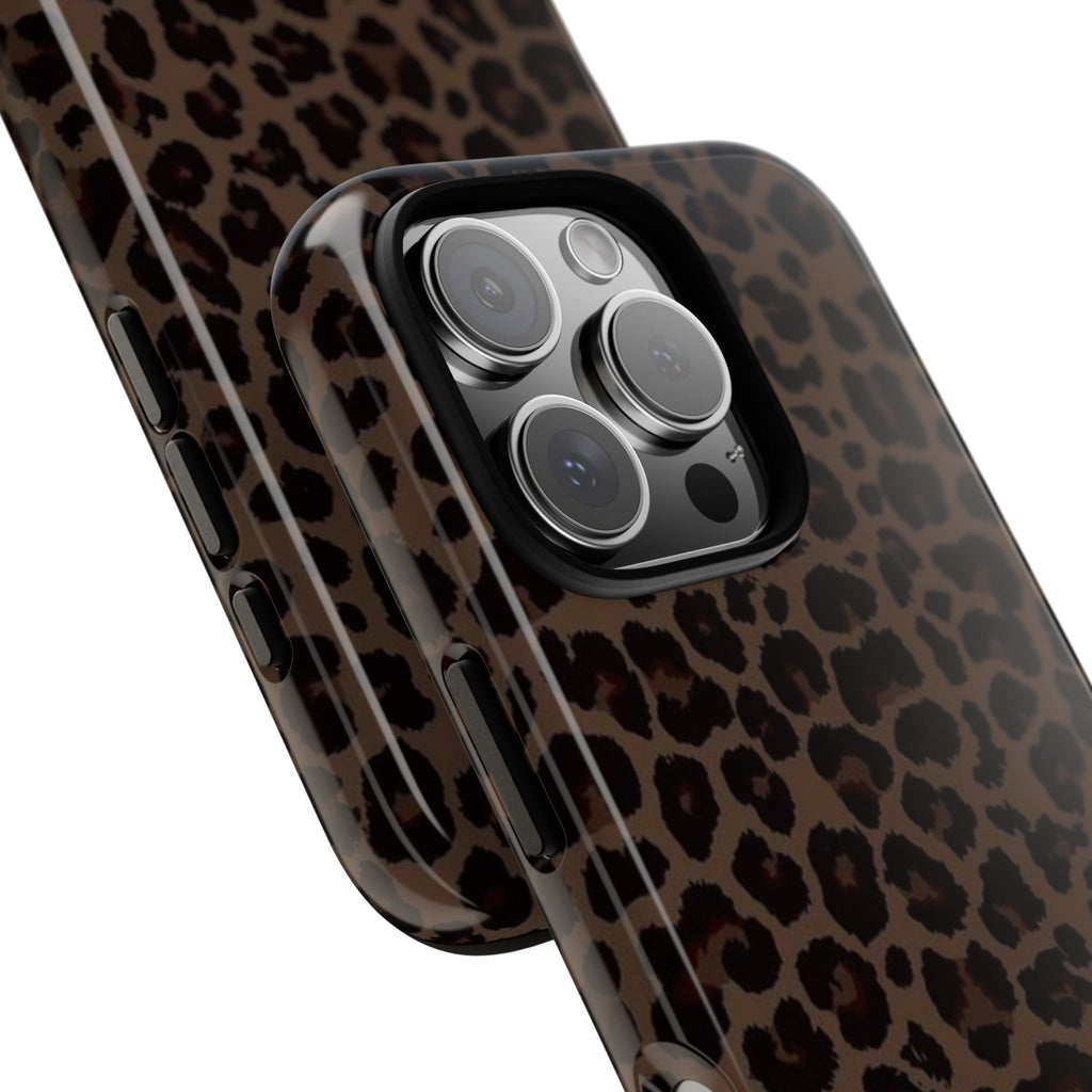 Noir Leopard – Protective Luxe Case