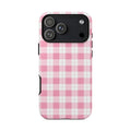 Pink Plaid - Protective Luxe Case