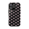 Pink Polka Dot - Protective Luxe Case