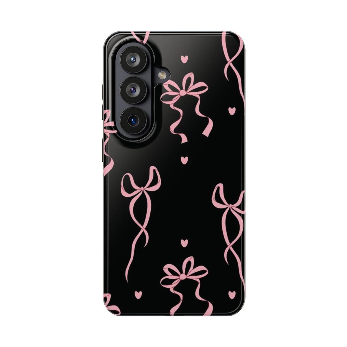 Noir Bow XO – Protective Luxe Case
