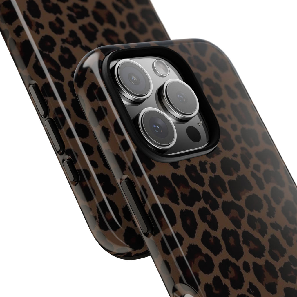 Noir Leopard – Protective Luxe Case