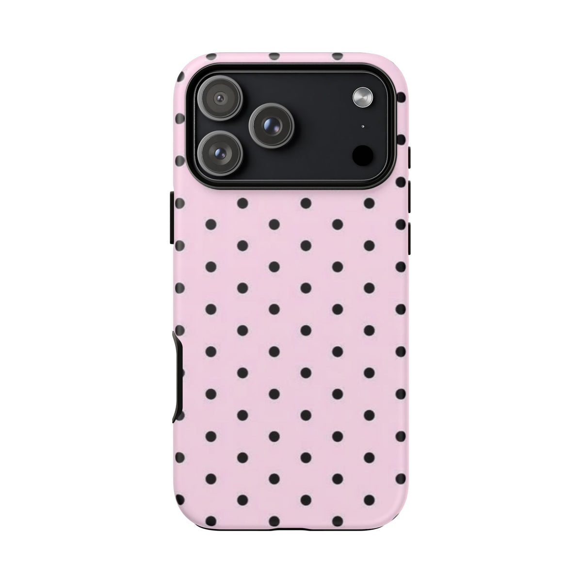 Black Polka Dot -Protective Luxe Case