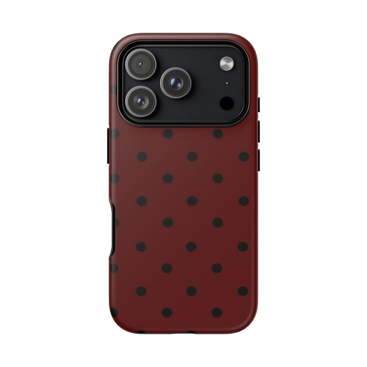 Rouge Polka Dot - Protective Luxe Case
