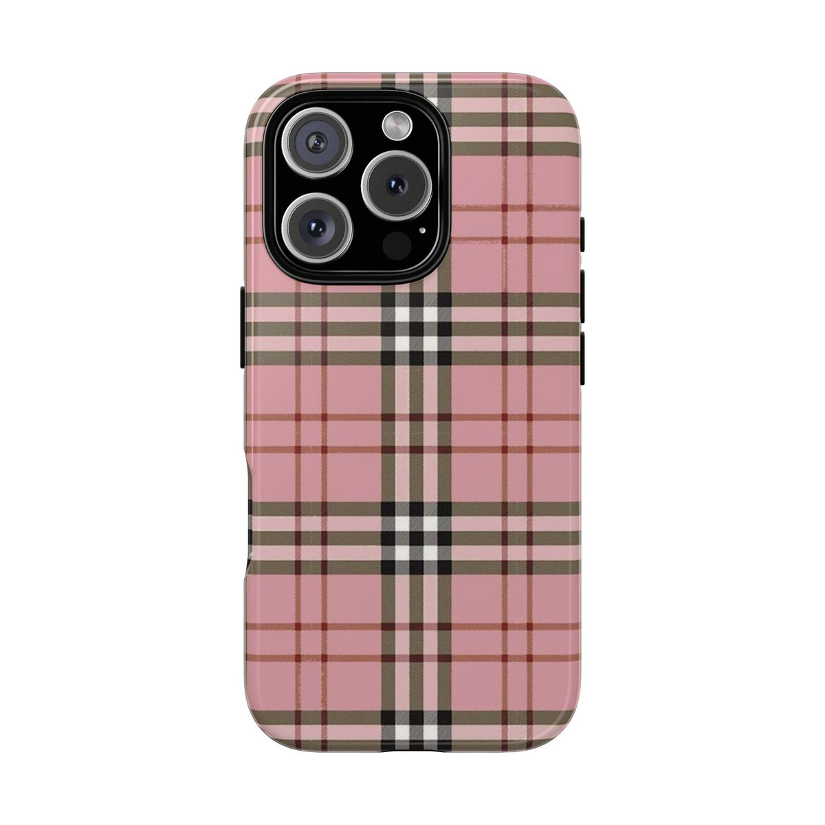 Pink Plaid – Protective Luxe Case