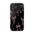 Noir Bow XO – Protective Luxe Case