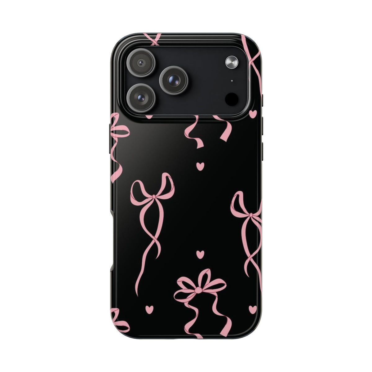 Noir Bow XO – Protective Luxe Case