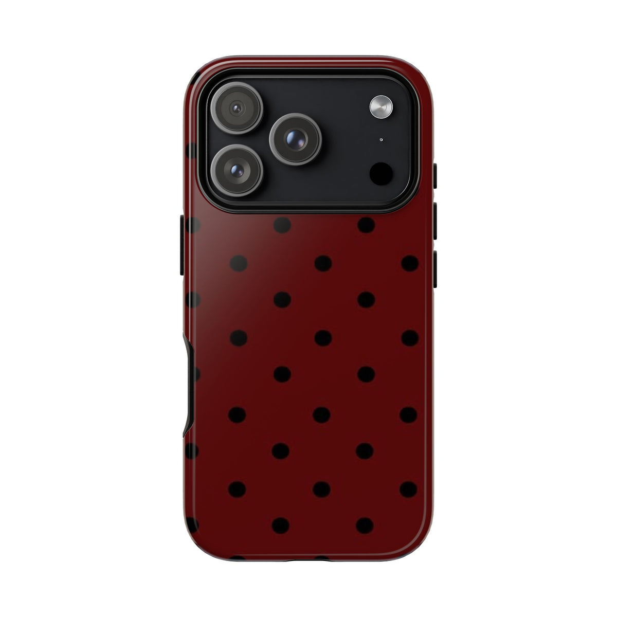 Rouge Polka Dot - Protective Luxe Case