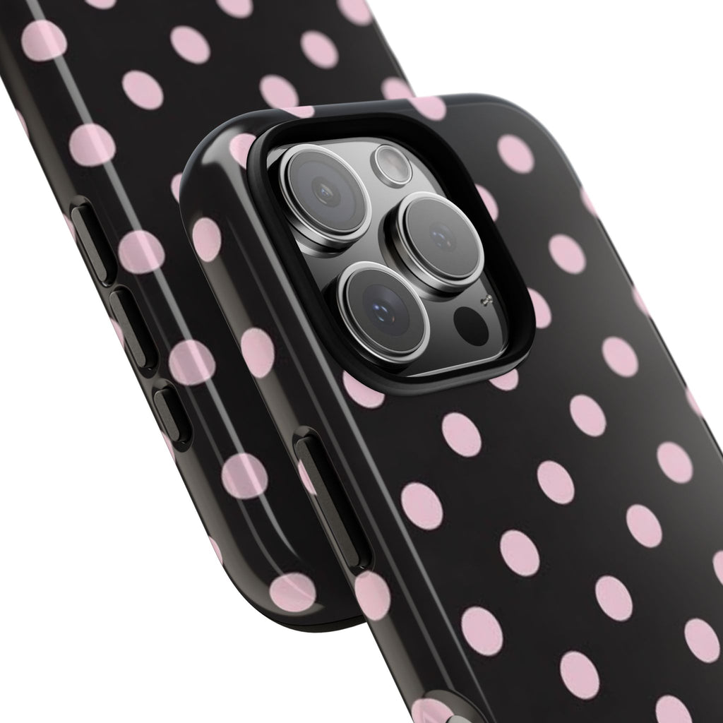 Pink Polka Dot - Protective Luxe Case