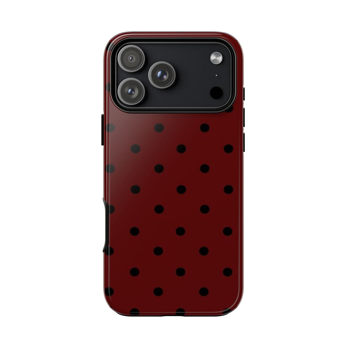 Rouge Polka Dot - Protective Luxe Case