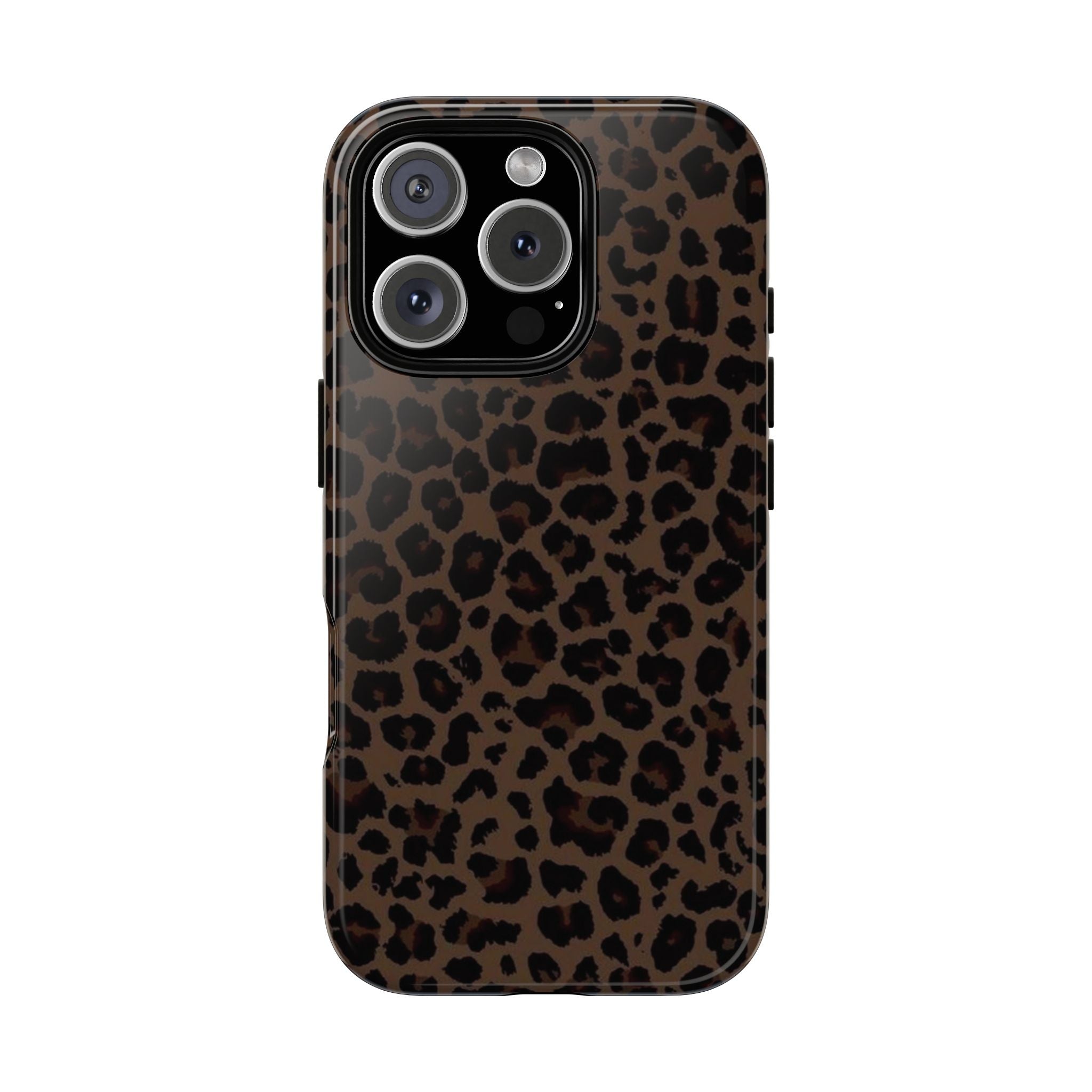 Noir Leopard – Protective Luxe Case