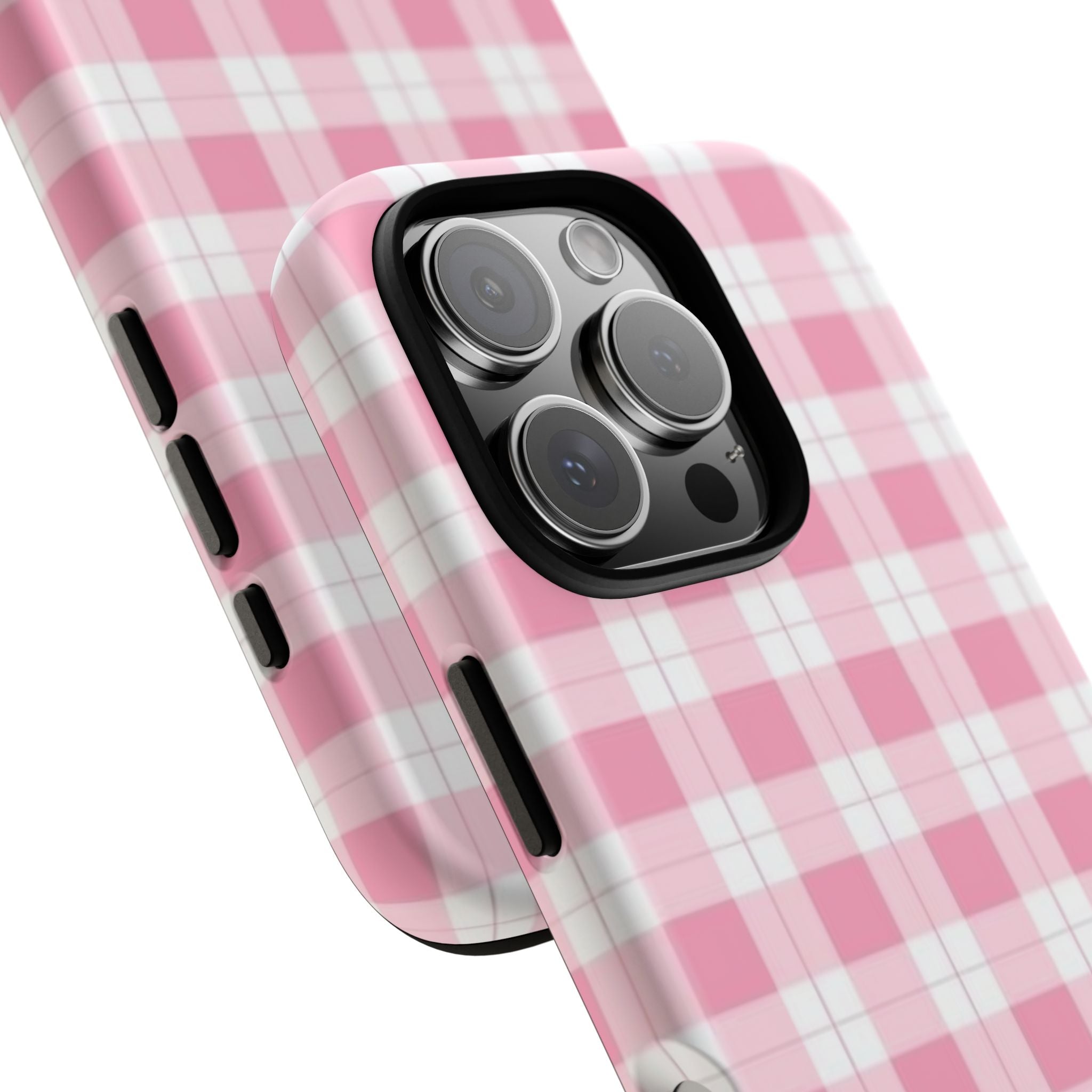 Pink Plaid - Protective Luxe Case