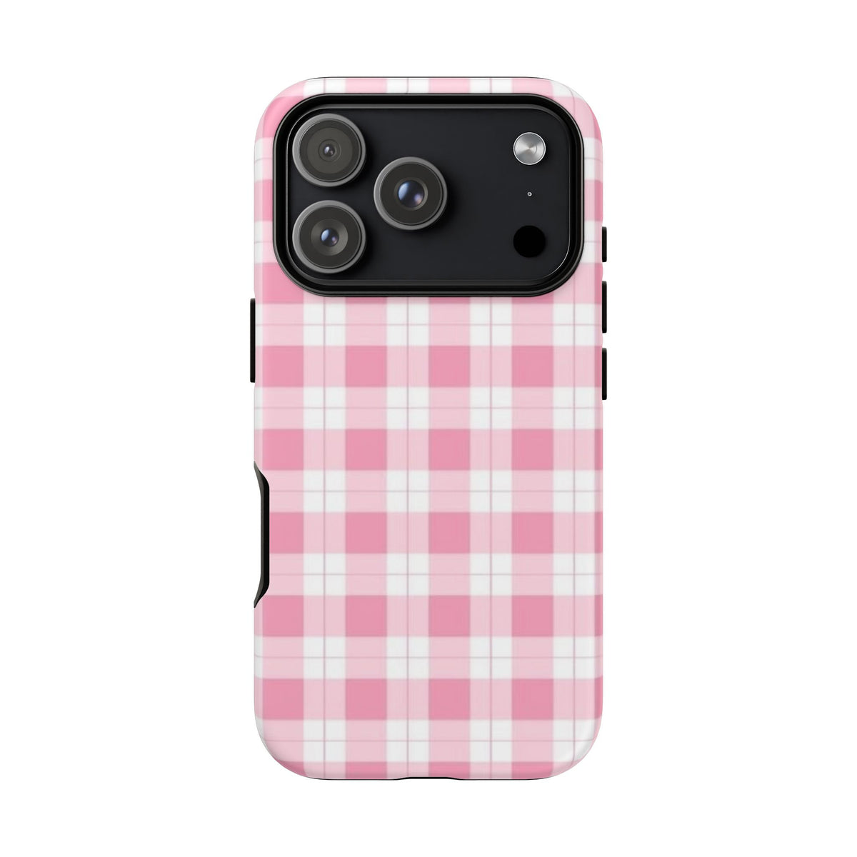 Pink Plaid - Protective Luxe Case