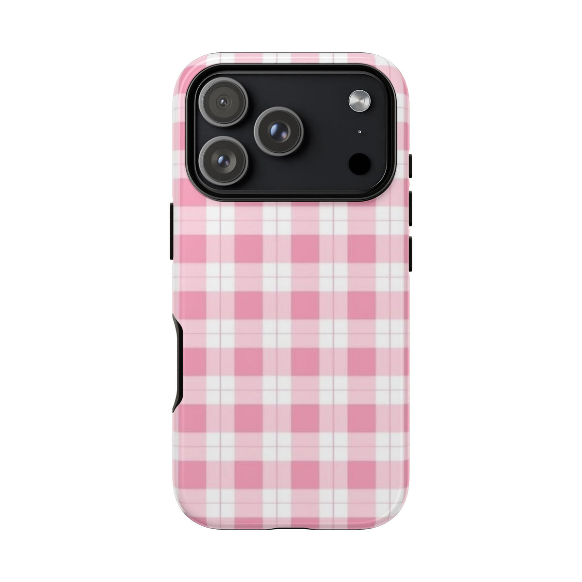 Pink Plaid - Protective Luxe Case