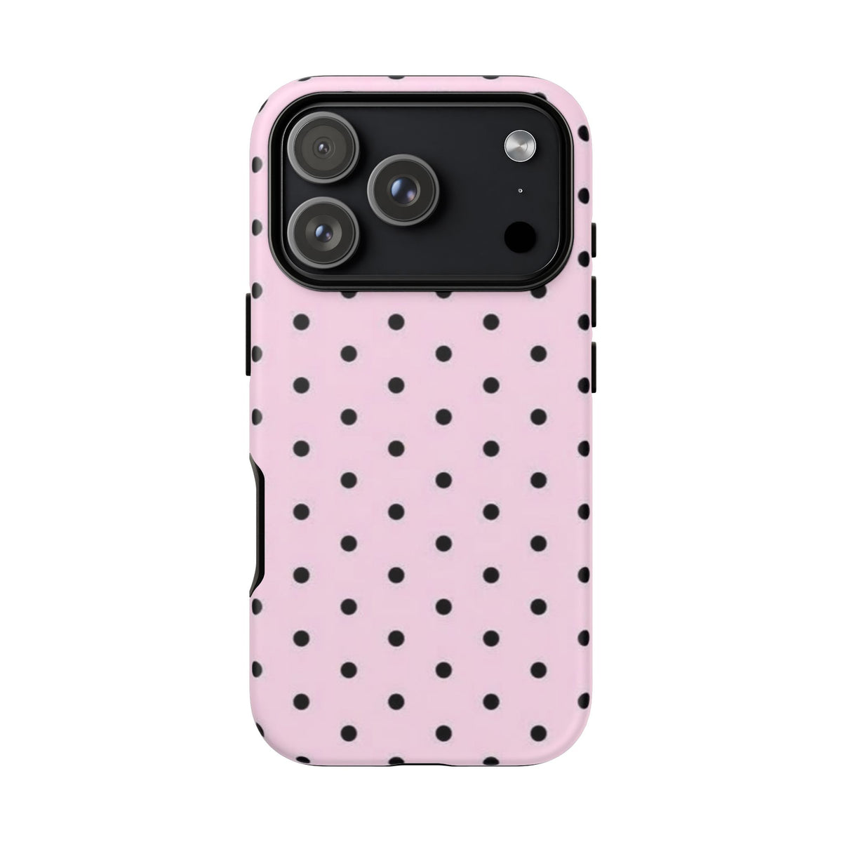 Black Polka Dot -Protective Luxe Case